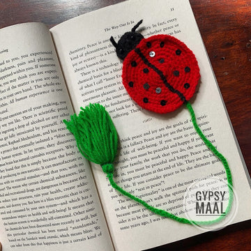 Lucky Lady Bug Book Mark